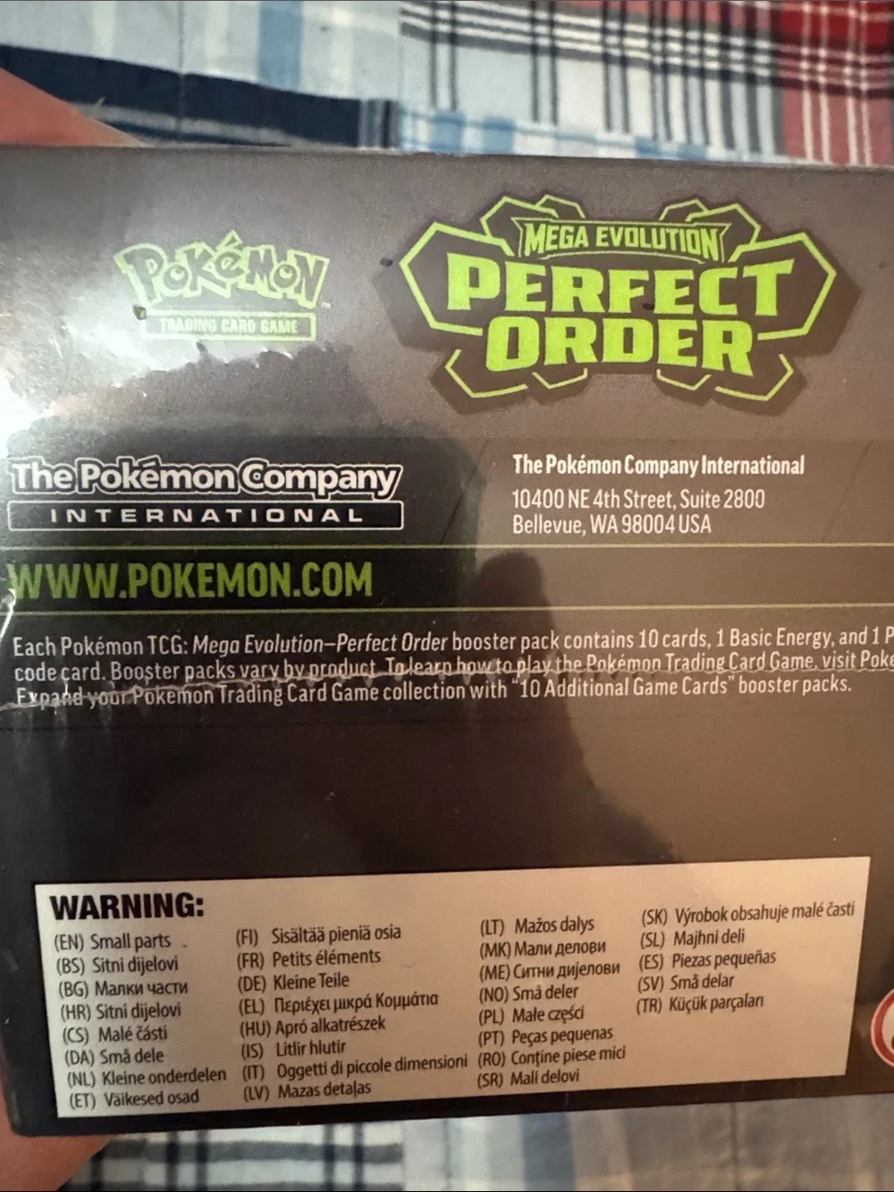 Mega Evolution Perfect Order Elite Trainer Box New Pokémon TCG Trading Cards